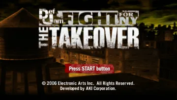 Def Jam - Fight for NY - The Takeover (EU) screen shot title